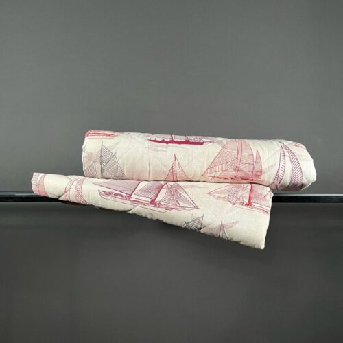 Quilt piazza e mezza Zucchi SAILBOAT