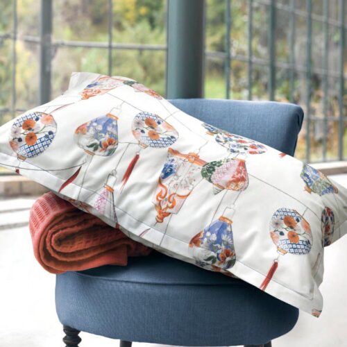 Parure lenzuola copriletto matrimoniale Somma KYOTO