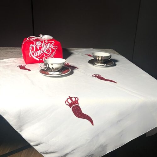 Tovaglia da tè 90x90 Concadorotessile PORTAFORTUNA