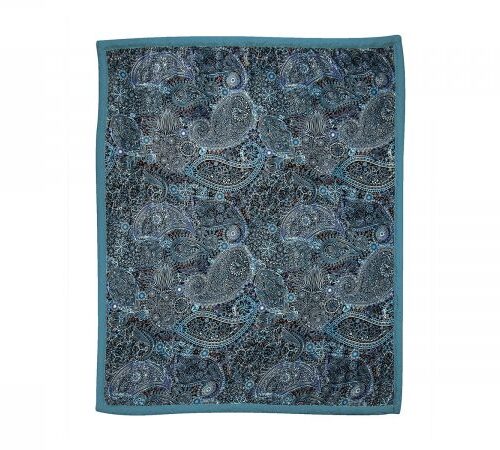 Plaid Daunex PAISLEY BLU