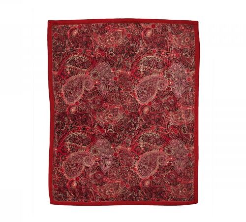 Plaid Daunex PAISLEY ROSSO