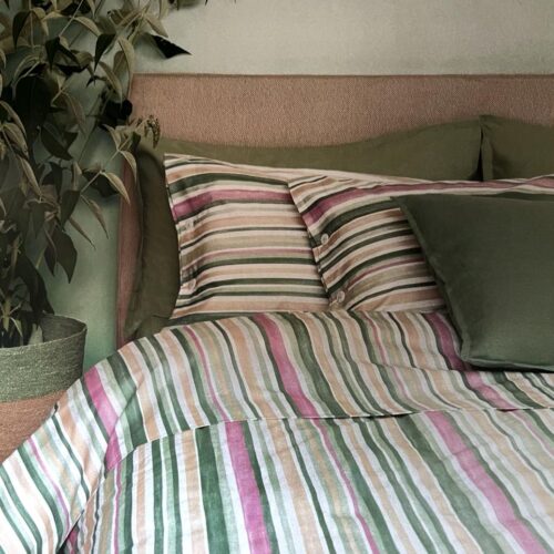 Parure copripiumino singolo Fazzini TOBAGO VERDE