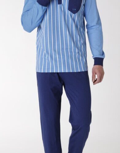 Pigiama uomo serafino in jersey LOVABLE L0D6I