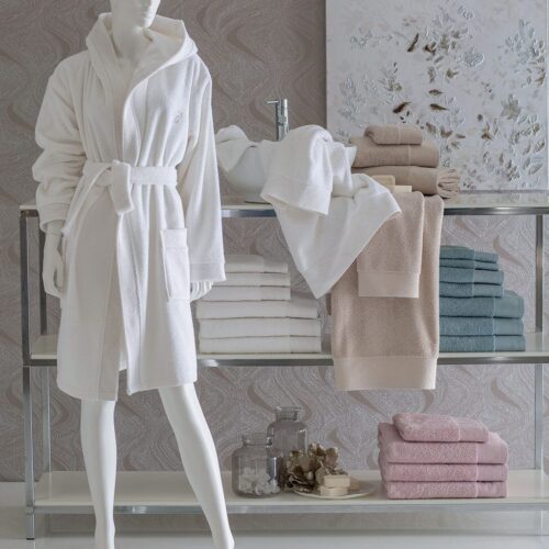 Coppia spugna asciugamano+ospite Blumarine CRYSTELLE