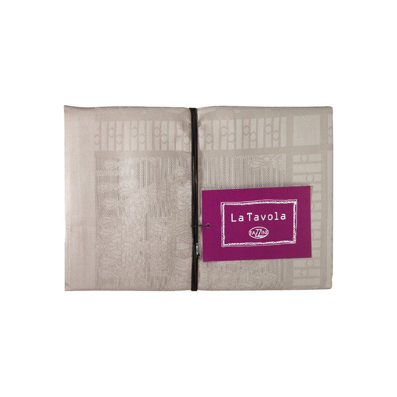 Tovaglia tavola Fazzini AUBERGINE - immagine 6
