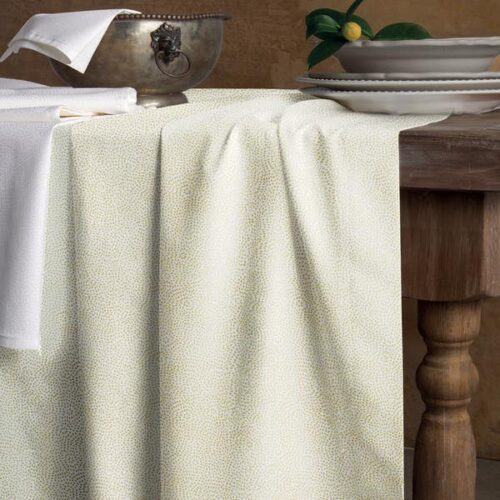 Tovaglia tavola con tovaglioli Vallesusa ESTE ORO