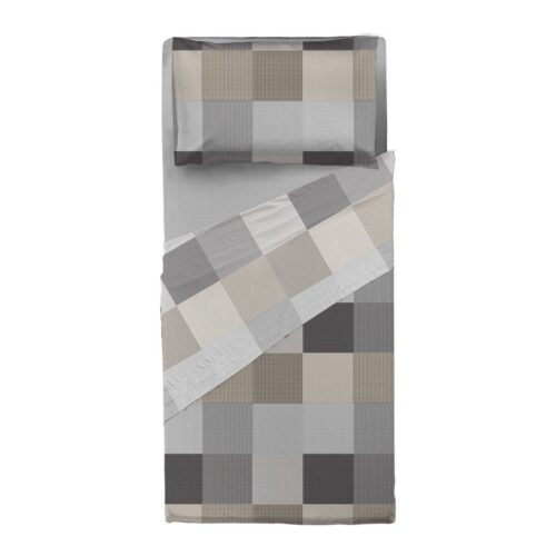 Completo lenzuolo singolo Di Maestro CARTER GRIGIO