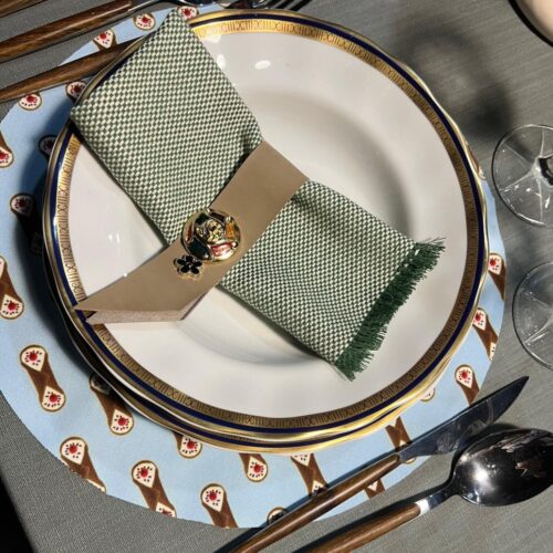 Set 6 sotto-piatto CANNOLI