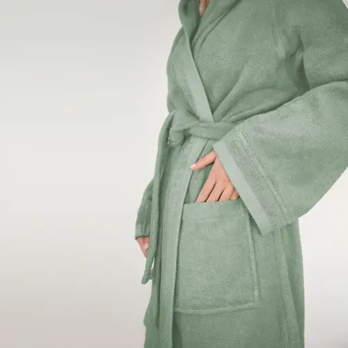 Accappatoio Fazzini SQUARE VERDE EUCALIPTO