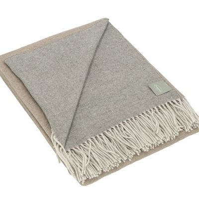 Plaid Somma GOLD NATURALE/GRIGIO