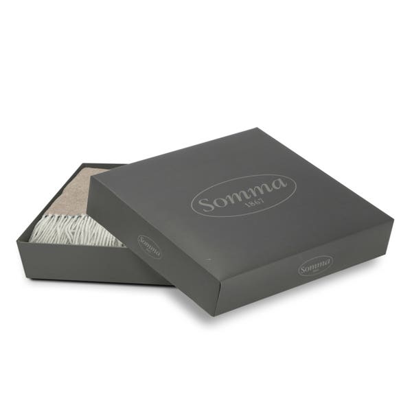 Plaid Somma GOLD NATURALE/GRIGIO - immagine 5