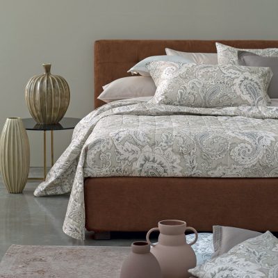 Copriletto trapuntato matrimoniale Svad Dondi VENEZIA SABBIA