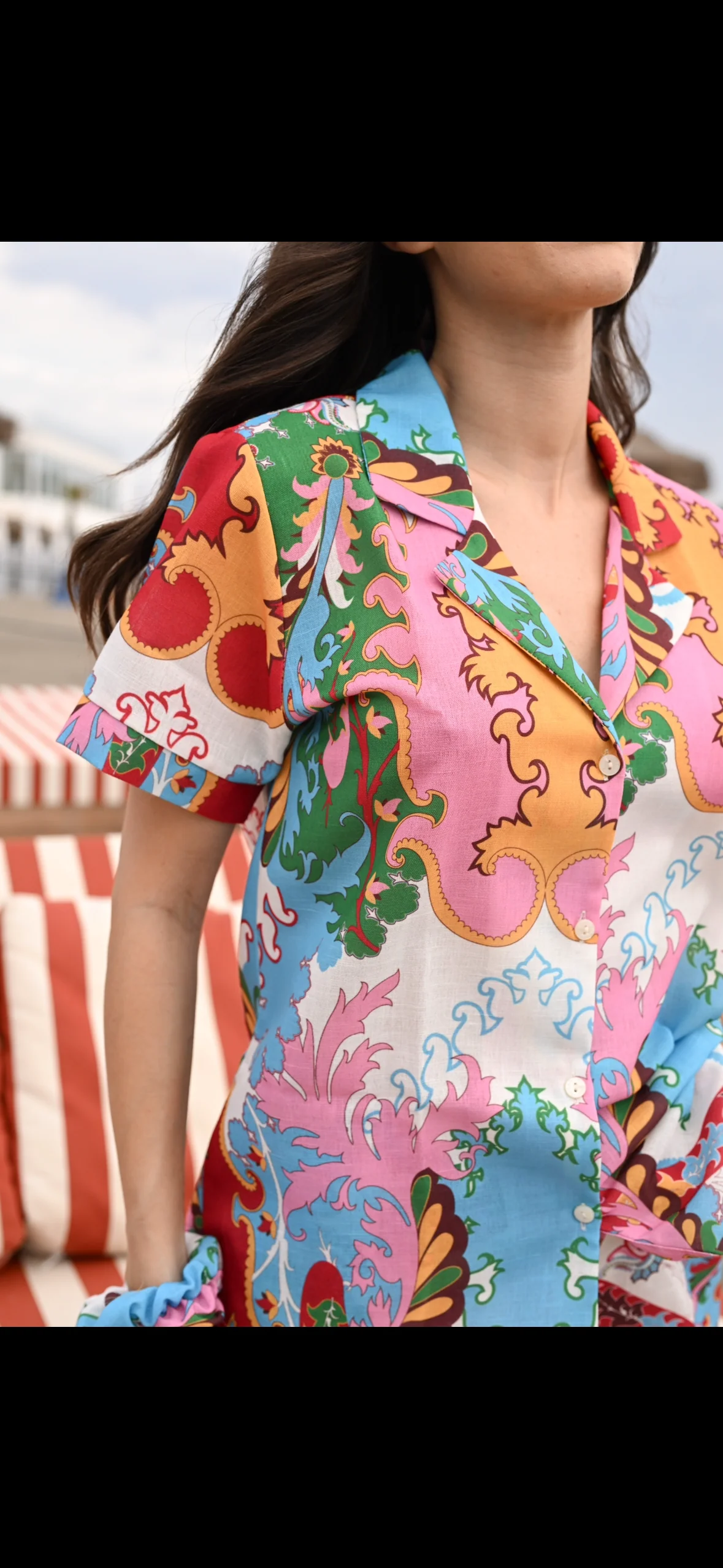 Pigiama donna ortensia Filo D'angelo GABBANA - immagine 2