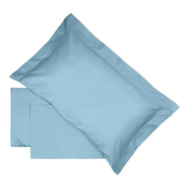 Completo lenzuolo matrimoniale Somma THE JEWEL RASO TINTA UNITA - immagine 12