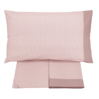 Completo lenzuolo flanella matrimoniale Gabel CHROMO ROSE'