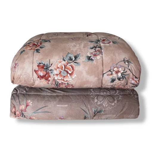 Trapunta matrimoniale Bassetti GRANFOULARD ESPERIDI BEIGE - immagine 2