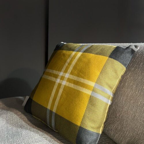 Cuscino Bossi TWEED GIALLO