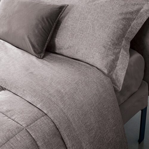 Completo lenzuolo matrimoniale Fazzini BACO SASSO