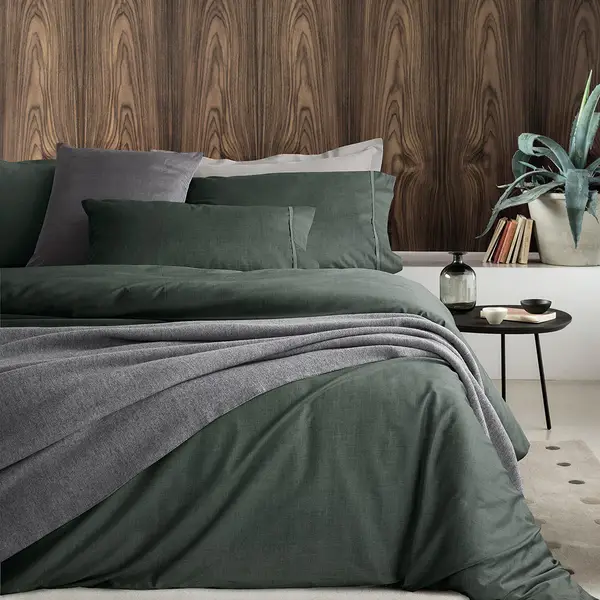 Completo copripiumino matrimoniale Somma ICONA MUSCHIO