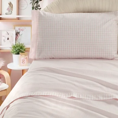 Completo lenzuola culla Fazzini PISOLO ROSA