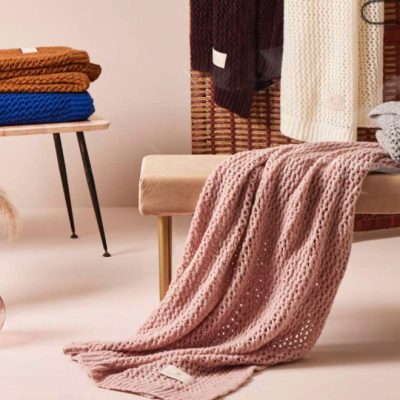 Plaid Biancoperla WELLS BLU CINA