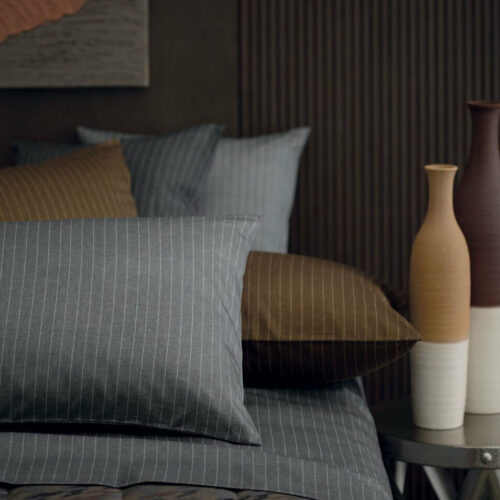 Completo lenzuolo matrimoniale Svad Dondi CAMBRIDGE CENERE