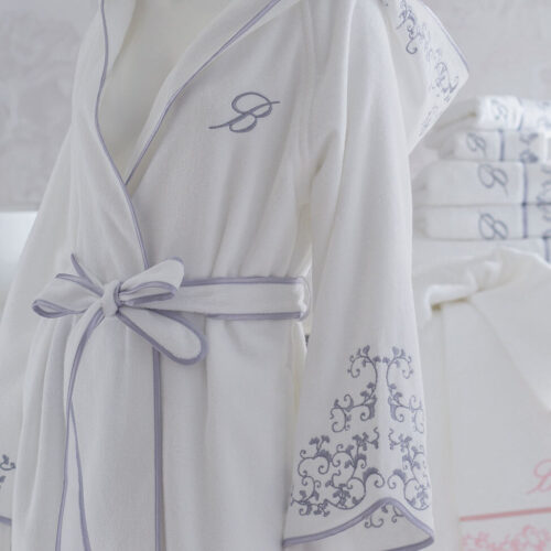 Accappatoio Blumarine EMANUELA S/M SILVER