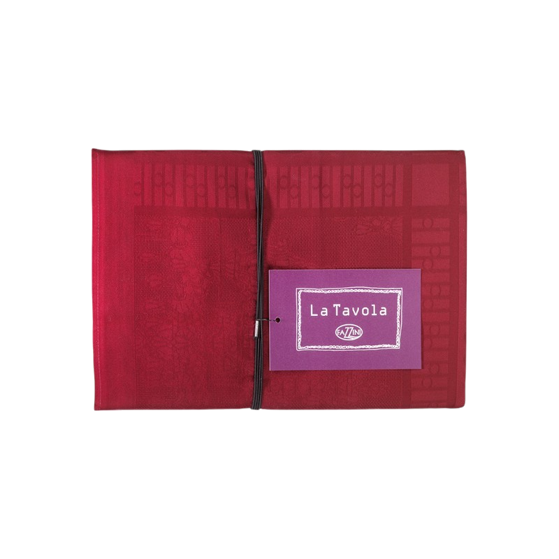 Tovaglia tavola Fazzini AUBERGINE - immagine 7