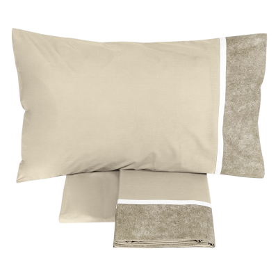 Completo lenzuolo matrimoniale Fazzini GALUCHAT TORRONE