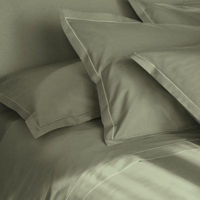 Completo lenzuolo matrimoniale Fazzini TESEO VERDE