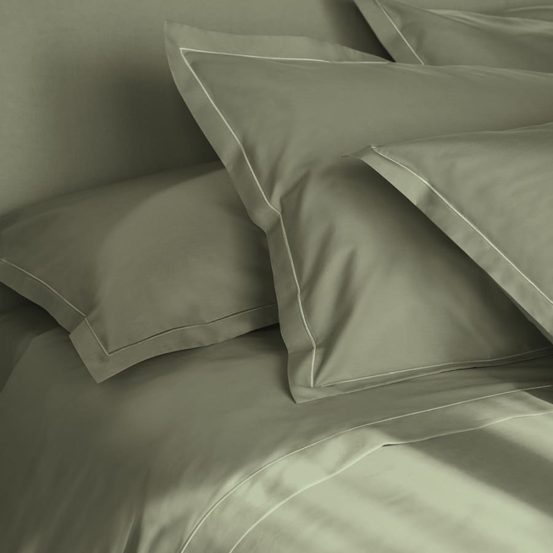 Completo lenzuolo matrimoniale Fazzini TESEO VERDE