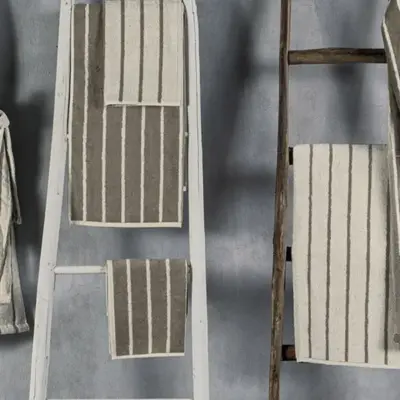 Coppia spugna asciugamano+ospite Gabel FIUME