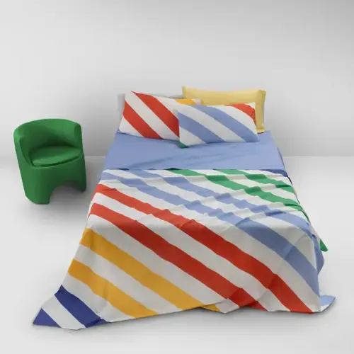 Completo lenzuolo piazza e mezza Gabel DIAGO