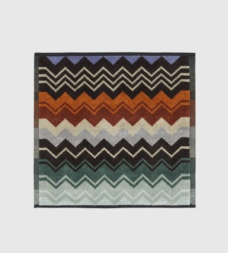 Asciugamano viso cm30x30 GIACOMO GREEN MULTICOLOR