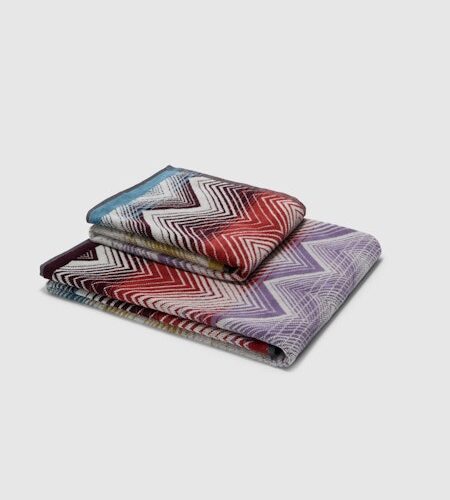 Coppia spugna asciugamano+ospite Missoni MAREA