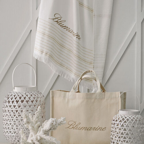 Borsa mare Blumarine GABARDINE BEIGE